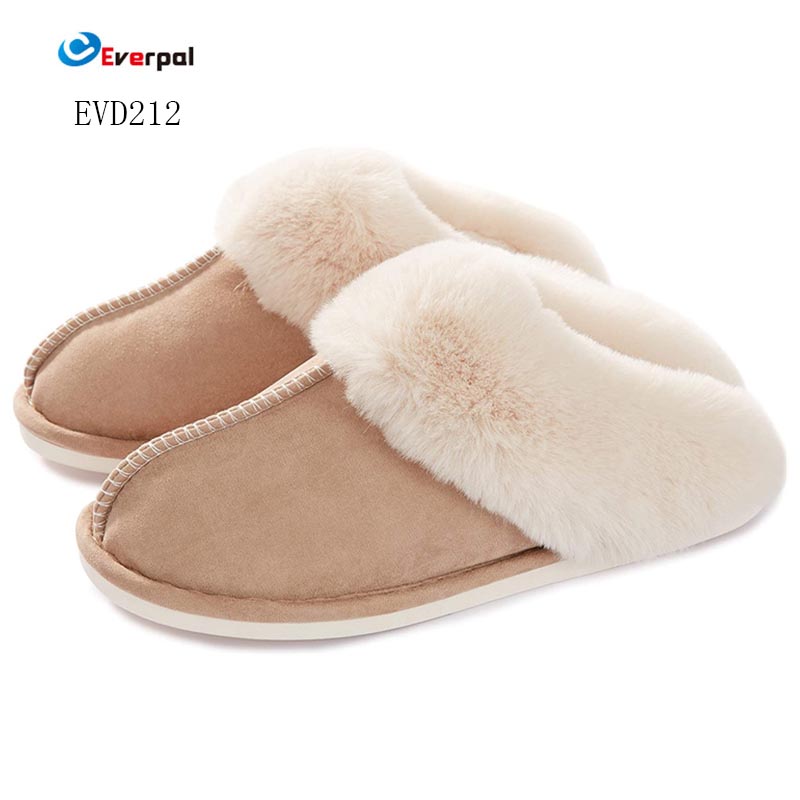 Pantuflas difusas para mujer